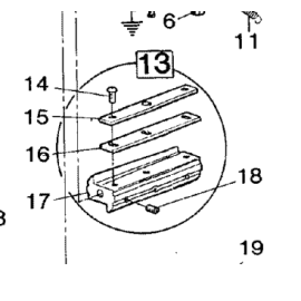 Craftsman Style jointer 5-3/16" x 7/8" x 2mm V2-HSS Planer Knife Set of 2  replaces part 4550-092-70
